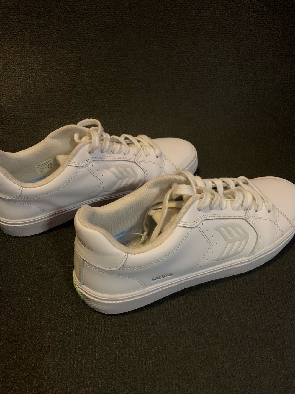 Cariuma Salvas Size 9 Men’s Skate Shoe White LWG Leather/Ice - Picture 5 of 10
